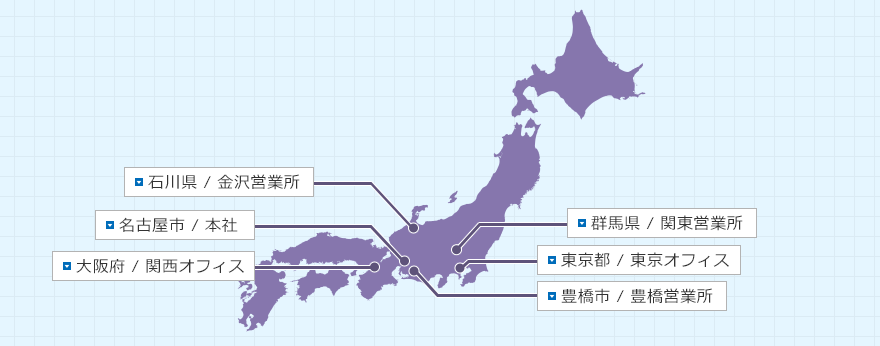 営業拠点（国内）